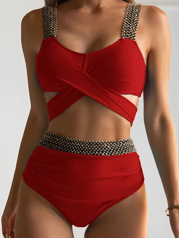 Harper High Waist Bikini Set