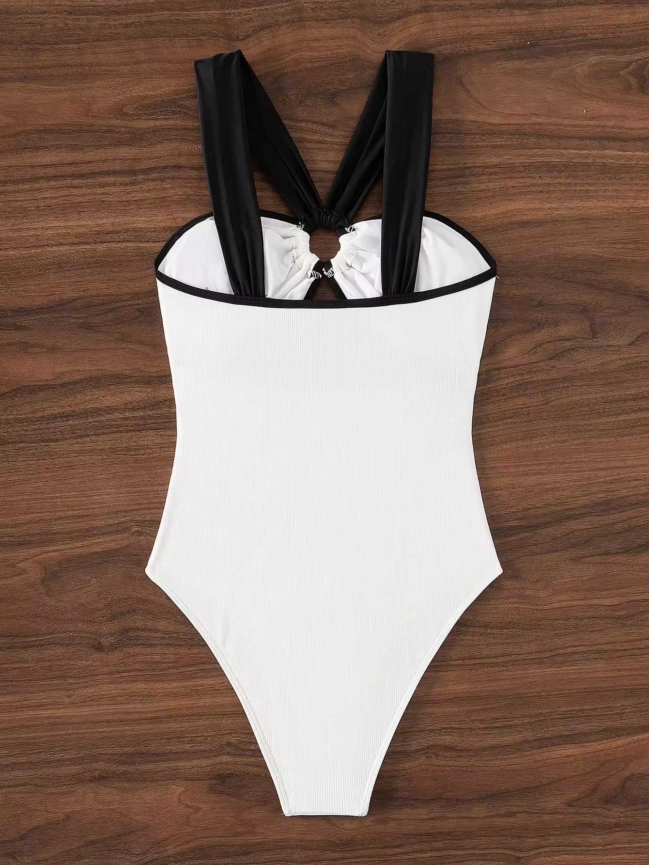 Eloise White & Black Swimsuit