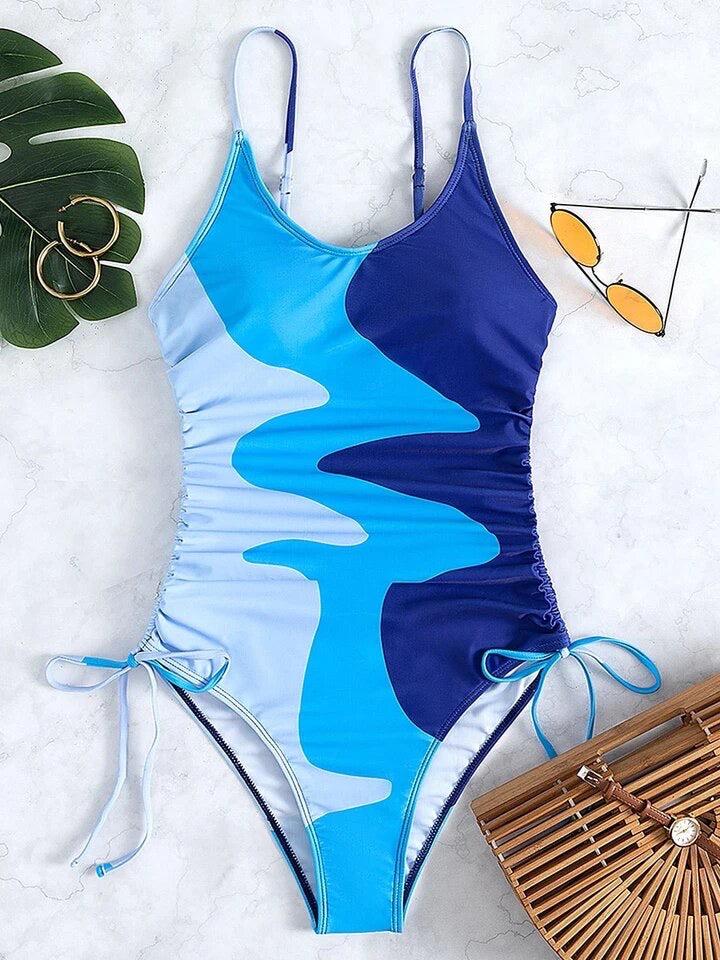 Elladora One Piece Printed Swimsuit