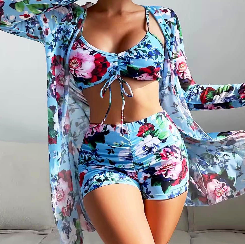 Alexandra Floral Shorts Bikini Set