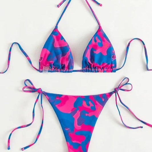 Beatrice Printed Bikini Set