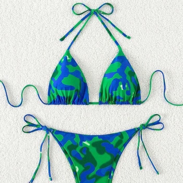 Beatrice Printed Bikini Set