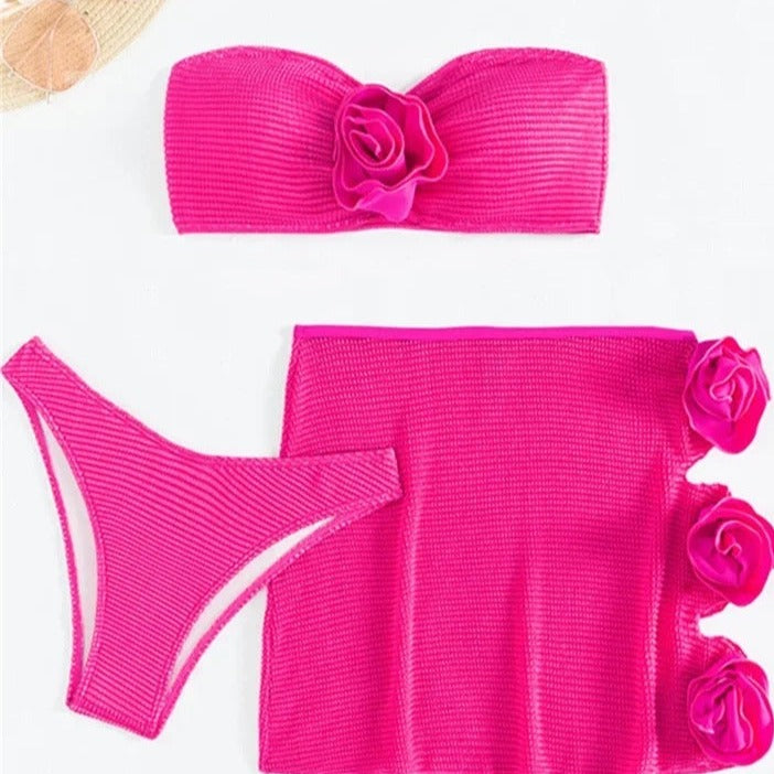 River Bikini Set & Skirt Cover Up