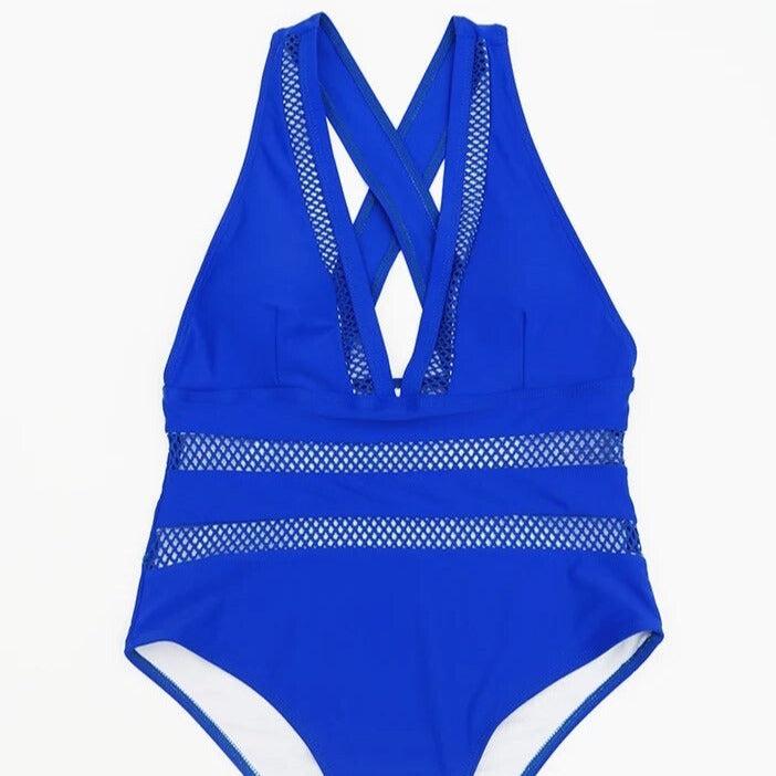 Penelope Mesh Insert Swimsuit