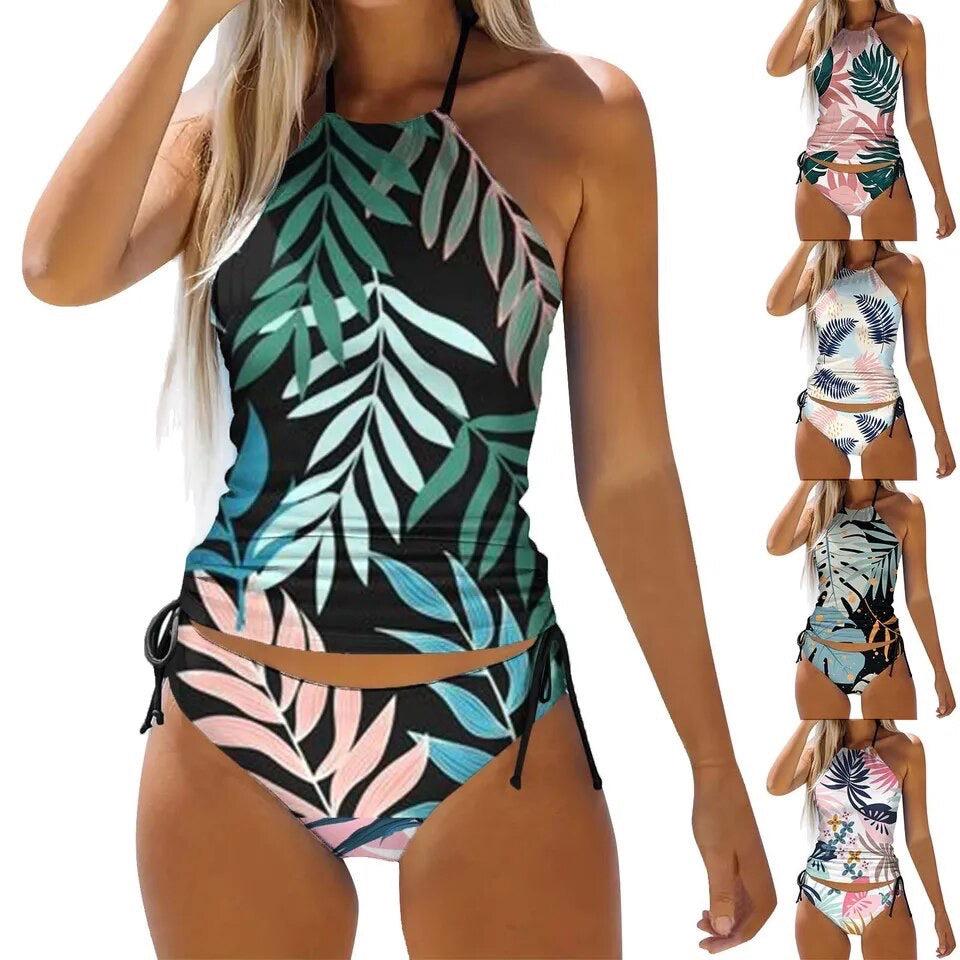 Catelyn Printed Tankini Set