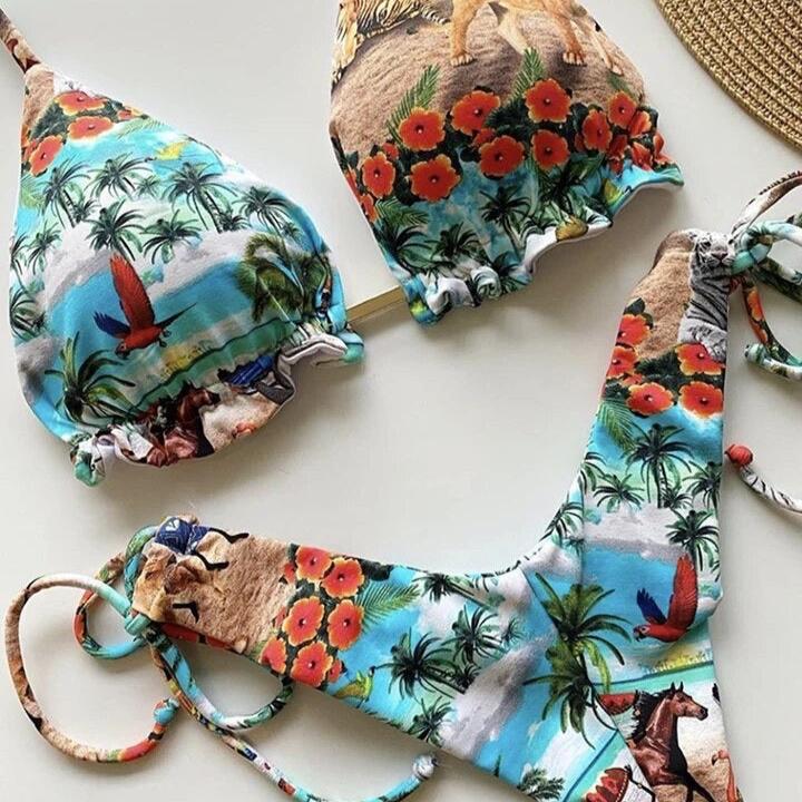 Zoe Printed Bikini Set